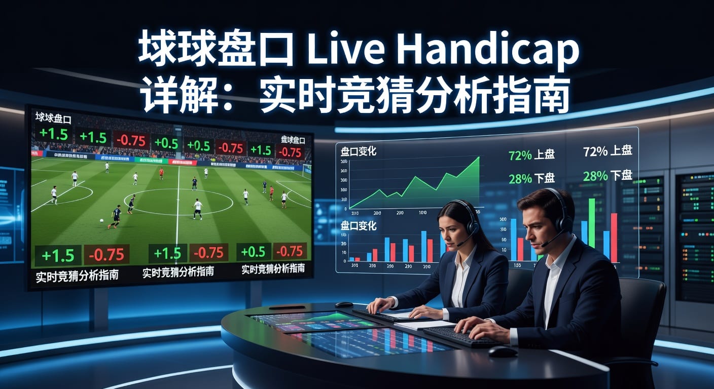 滚球盘口Live Handicap：资深分析师的即时盘口洞察与投注策略