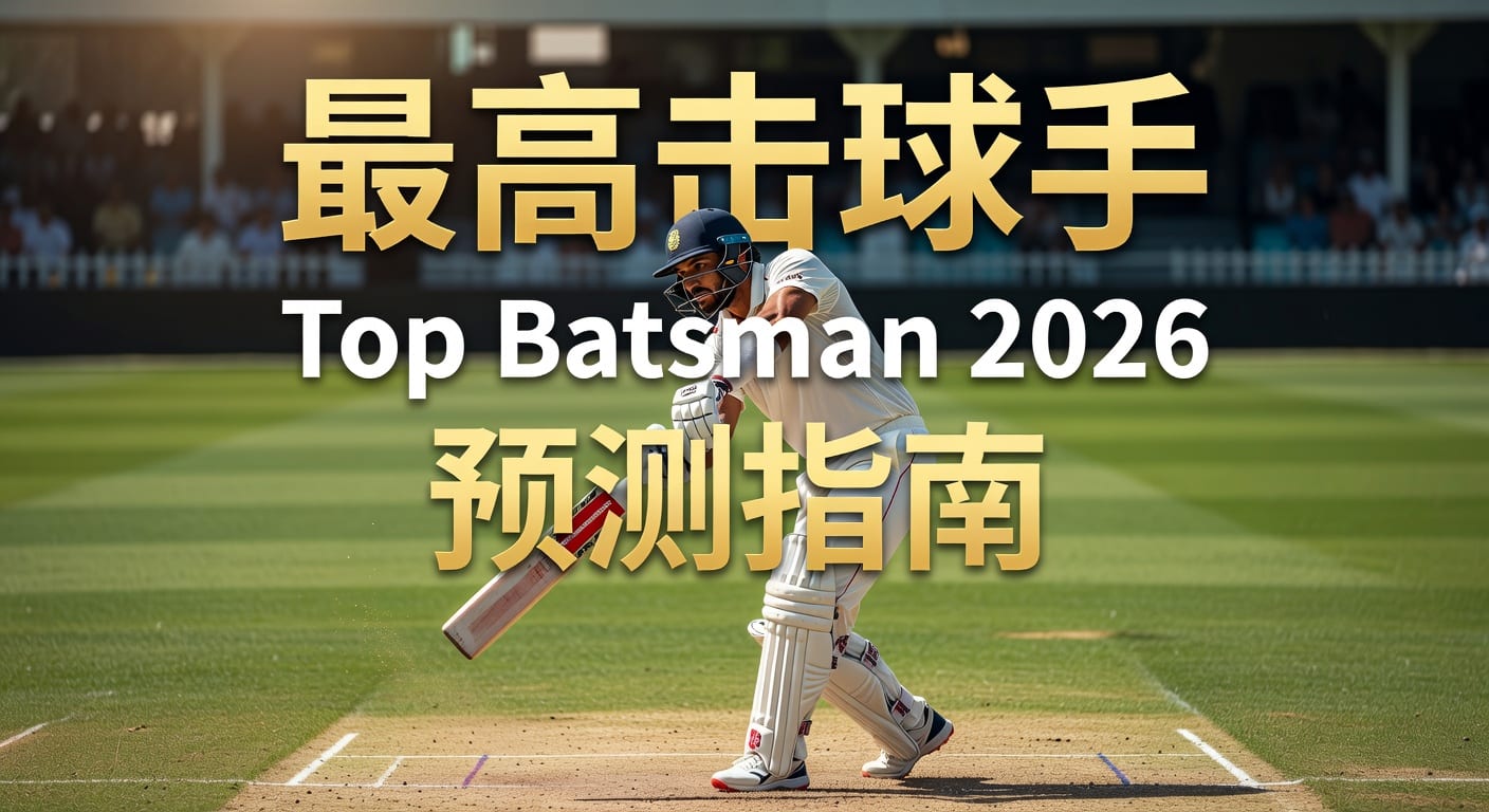 2026年世界杯投注：解析最高击球手 Top Batsman 制胜之道