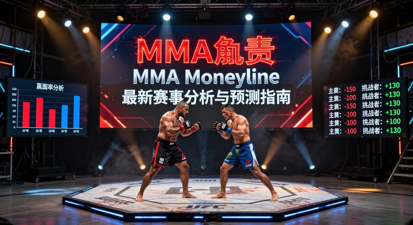 MMA胜负赔率分析：MMA moneyline投注策略（2026年）
