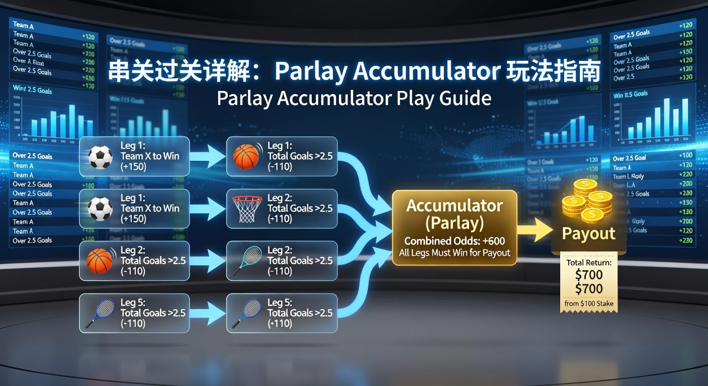 过关 Parlay Accumulator：2026世界杯投注体育串关策略解析