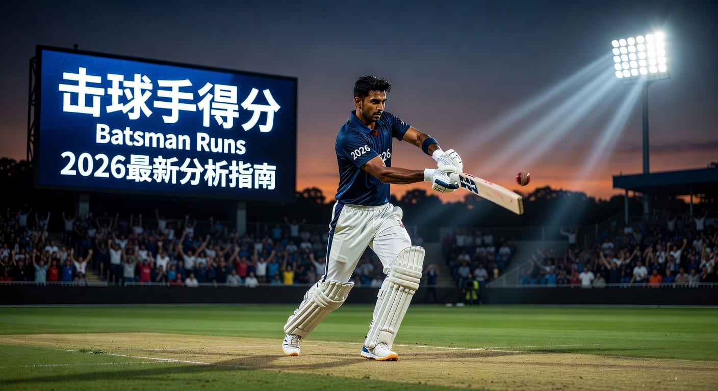击球手得分 Batsman Runs：2026年世界杯投注技巧与判断