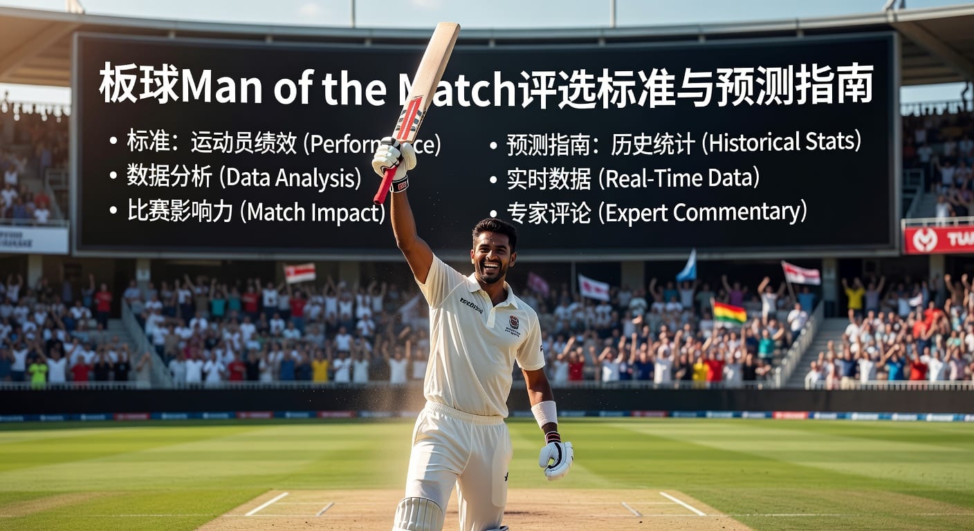 板球Man of the Match：评判逻辑与投注技巧