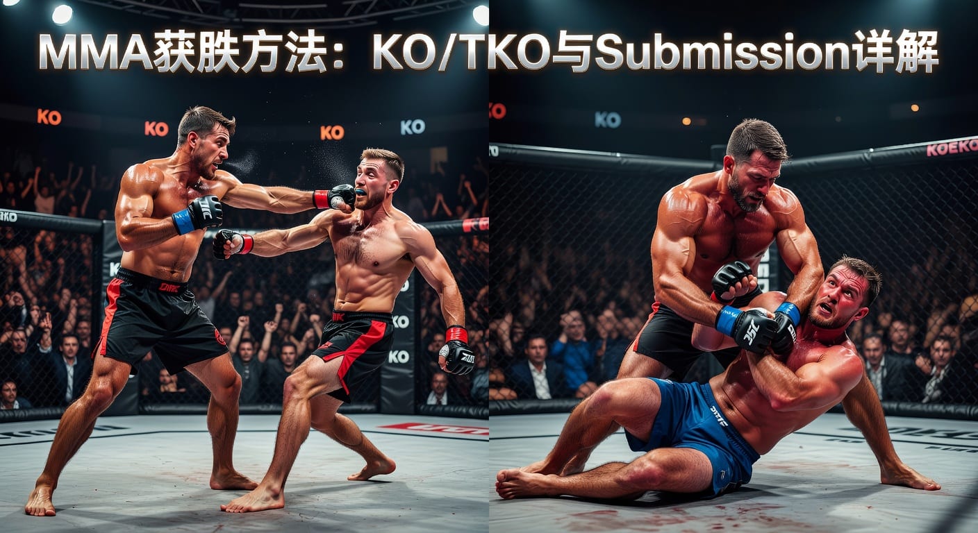 MMA方法 method of victory KO/TKO Submission：2026年解读