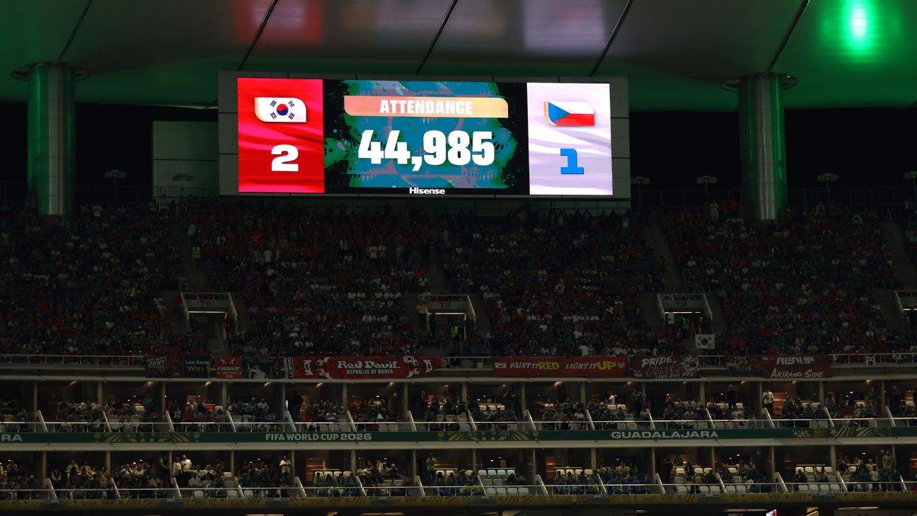 FIFA坚持44985人次数据准确 韩捷世界杯比赛空座风波平息